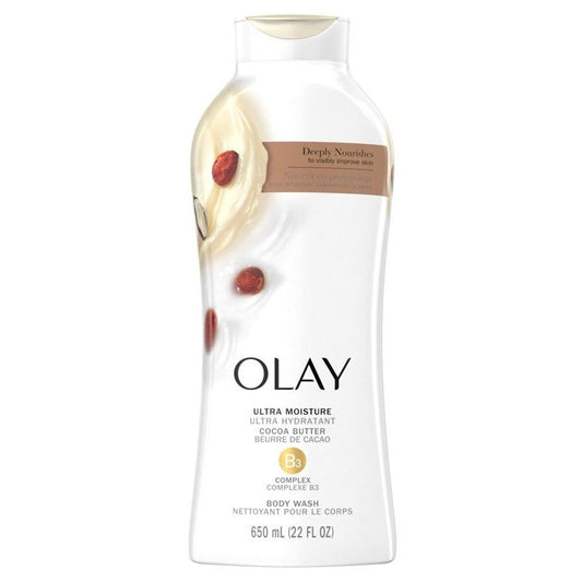 Olay Body Wash Ultra Moisture Cocoa Butter 22oz