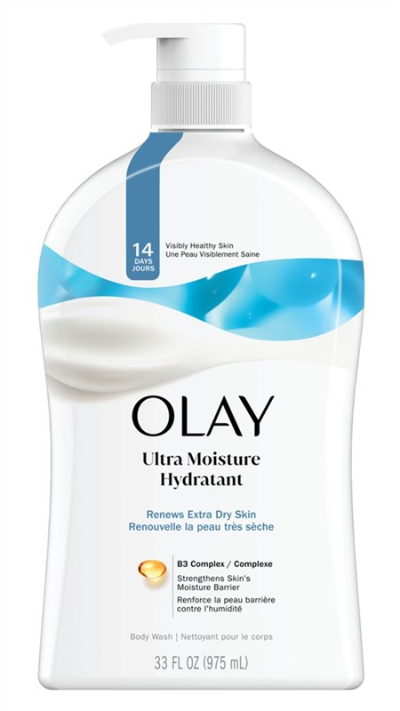 Olay Body Wash 33oz Moisture Renews Extra Dry Skin
