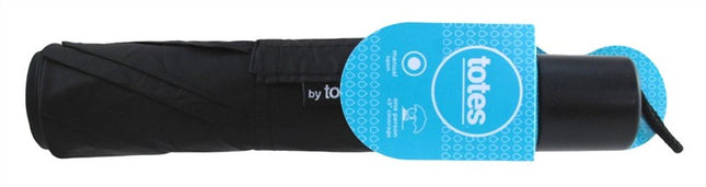 Totes Umbrella Manual Open 9.5 Inch Med (Asst Colors)