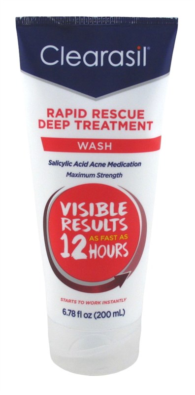 Clearasil Face Wash Rapid Rescue Deep Treatment 6.78oz