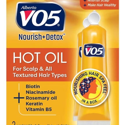 Vo5 Hot Oil Nourish & Detox Treatment 0.5oz