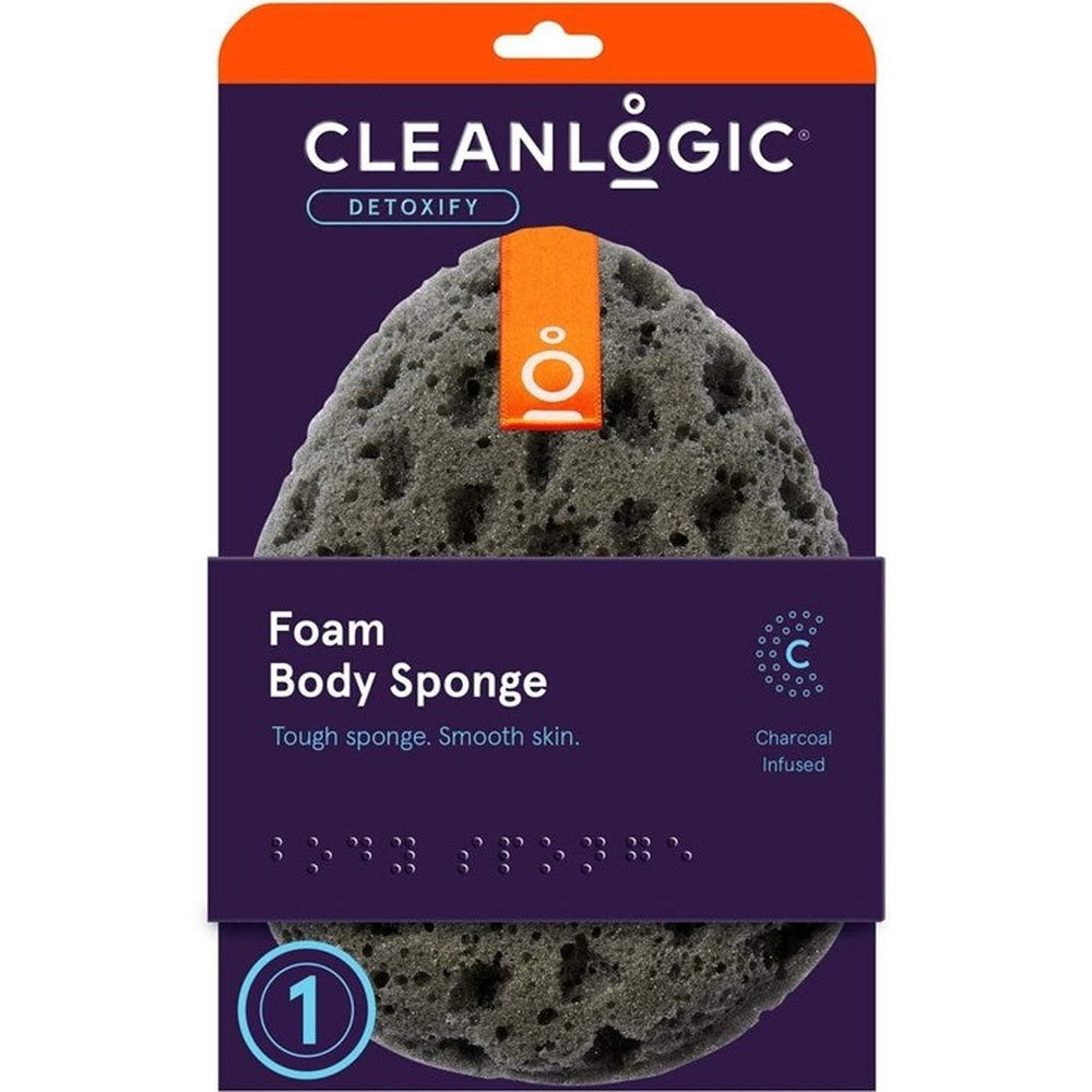 Clean Logic Detoxify Foam Body Sponge