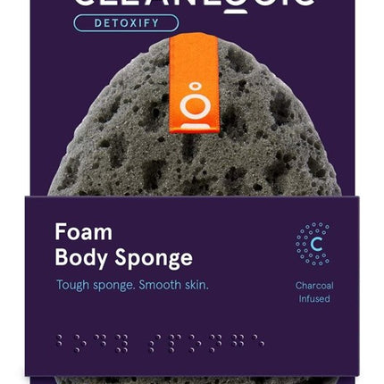 Clean Logic Detoxify Foam Body Sponge