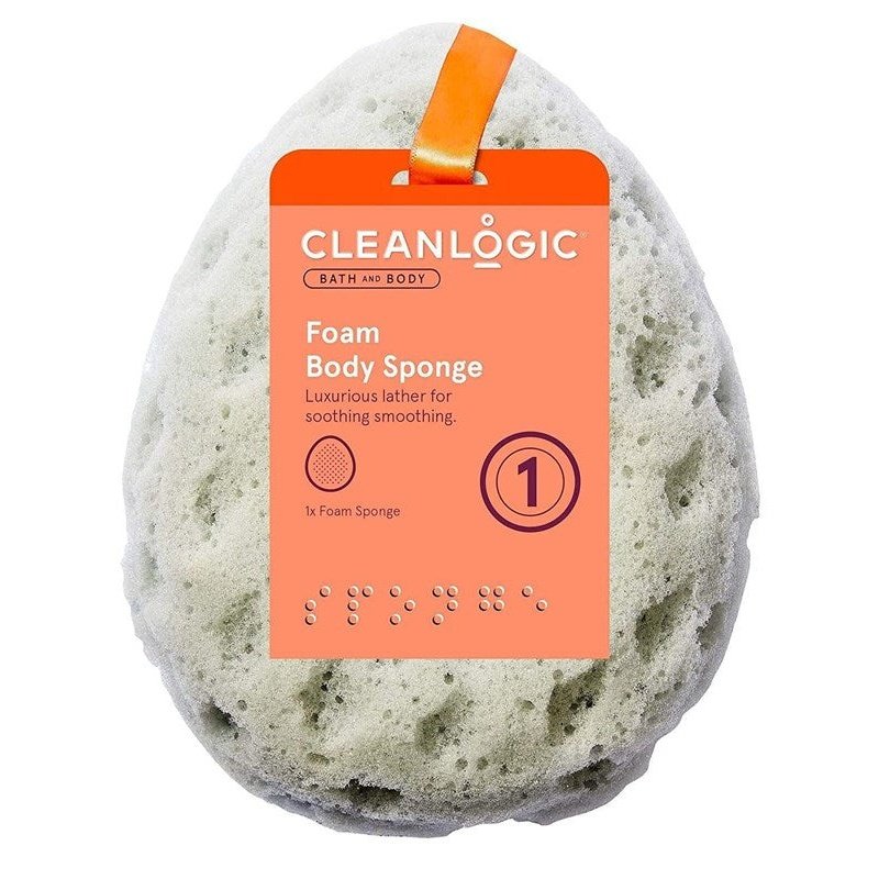 Clean Logic Bath & Body Foam Body Sponge