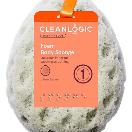 Clean Logic Bath & Body Foam Body Sponge