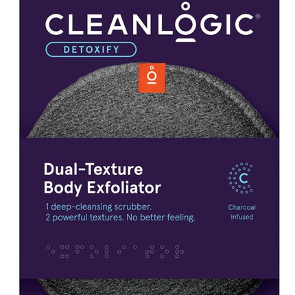 Clean Logic Detoxify Dual Texture Body Exfoliator