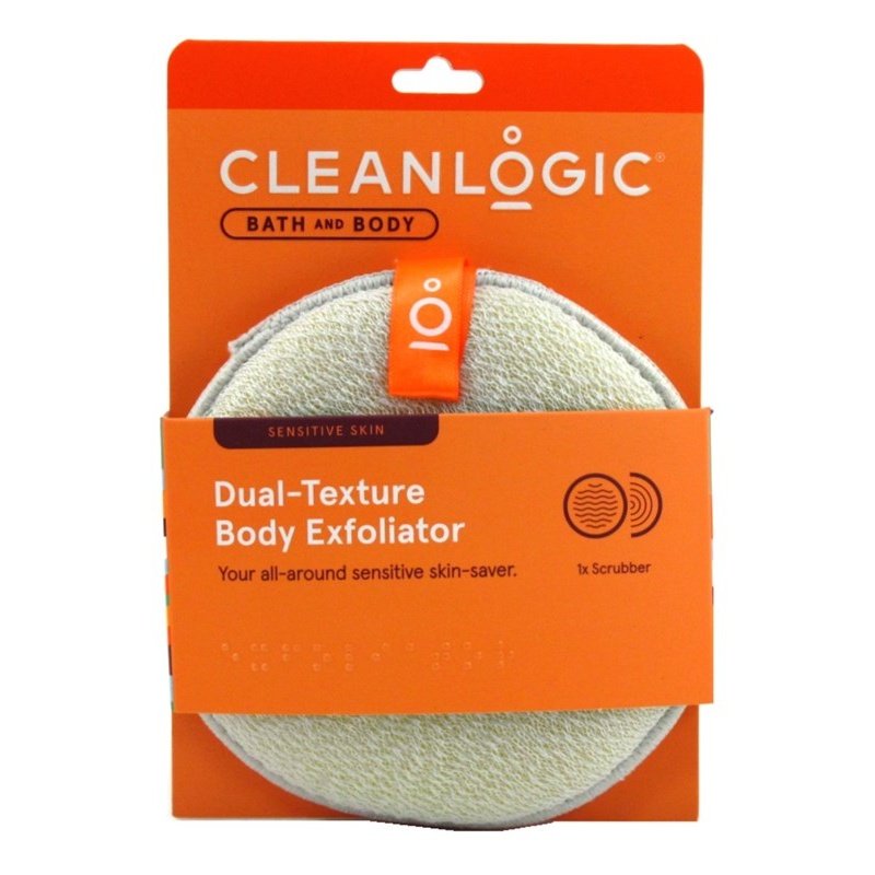 Clean Logic Bath & Body Dual Texture Body Exfoliator S