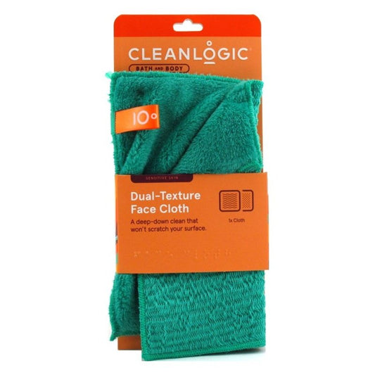 Clean Logic Bath & Body Dual Texture Face Cloth