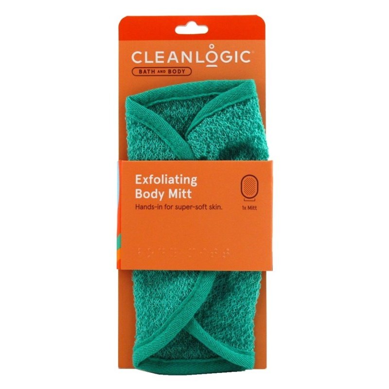 Clean Logic Bath & Body Exfoliating Body Mitt