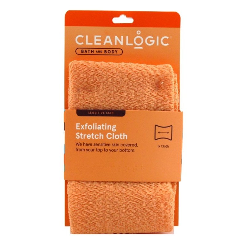 Clean Logic Bath & Body Exfoliating Stretch Cloth Ss