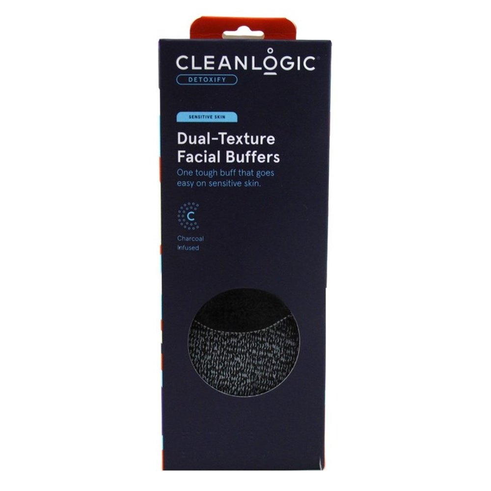 Clean Logic Detoxify Dual Texture Facial Buffers