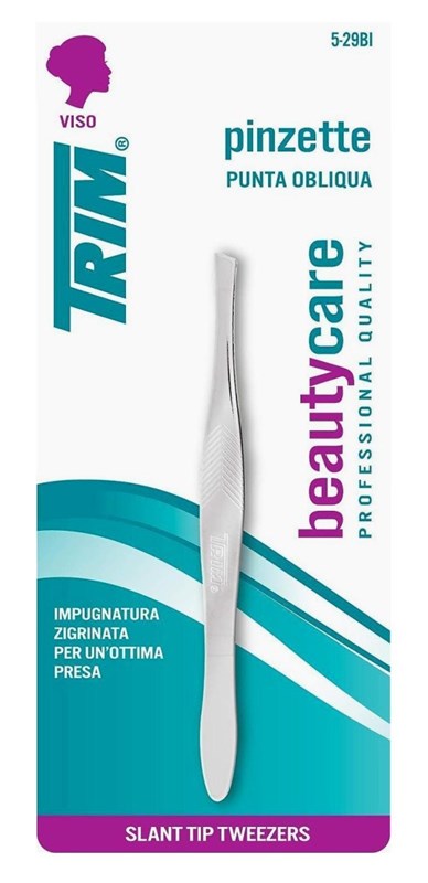 Trim Beauty Care Tweezer Slanted (6 Pieces)