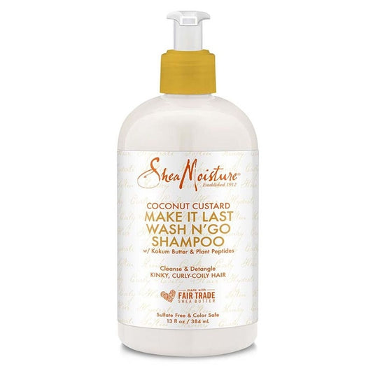 Shea Moisture Coconut Custard Shampoo 13oz Pump