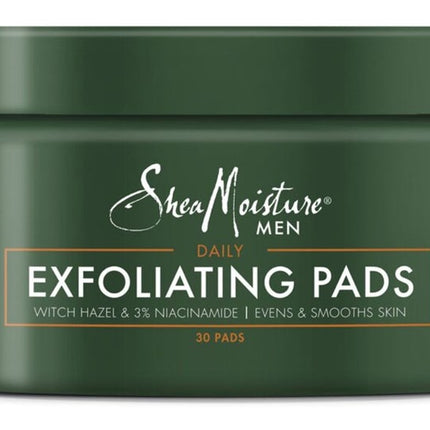 Shea Moisture Men Daily Exfoliating Pads 30 Count