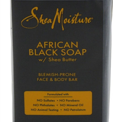 Shea Moisture Soap 3.5oz African Black W/ Shea Butter