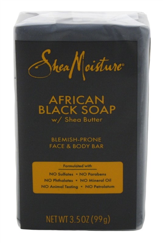 Shea Moisture Soap 3.5oz African Black W/ Shea Butter