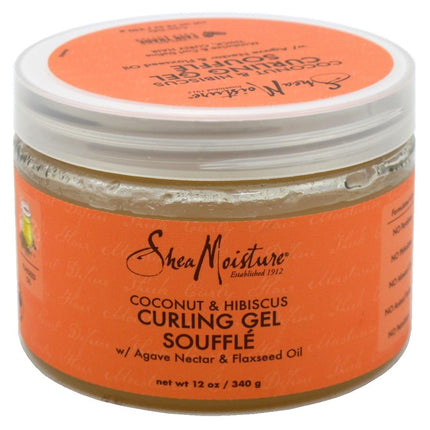 Shea Moisture Coconut&Hibiscus Curling Gel Souffle 12oz