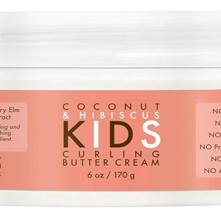 Shea Moisture Kids Curling Cream Coconut/Hibiscus 6oz Jar