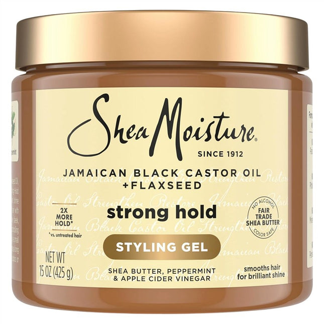 Shea Moisture Jamaican Black + Flaxseed Gel Strong Hold 15oz