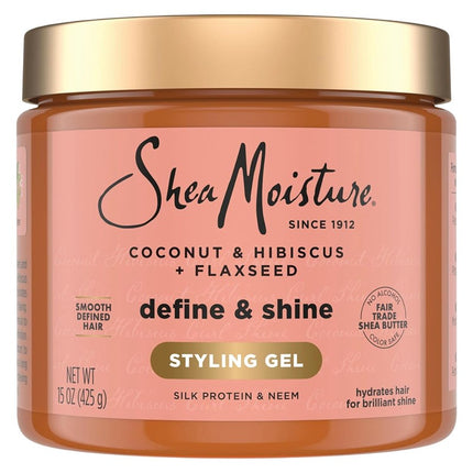 Shea Moisture Coconut&Hibiscus + Flaxseed Gel Defining 15oz