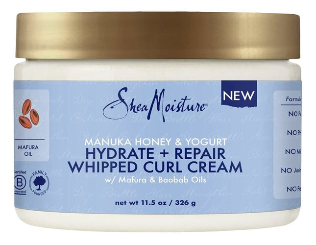 Shea Moisture Manuka Honey + Yogurt Whip Curl Cream 11.5oz