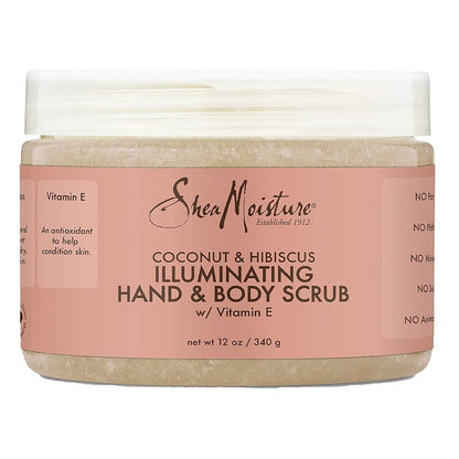 Shea Moisture Coconut&Hibiscus Hand & Body Scrub 12oz