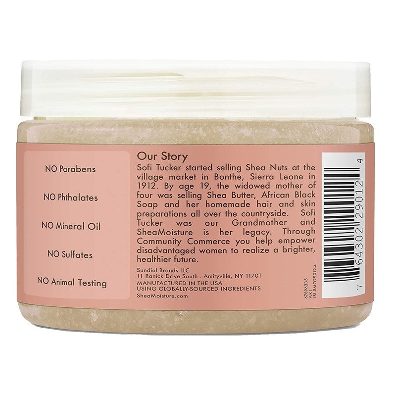 Shea Moisture Coconut&Hibiscus Hand & Body Scrub 12oz