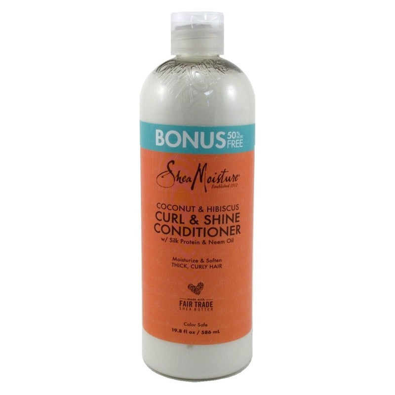 Shea Moisture Coconut&Hibiscus Conditioner 19.8oz Bonus