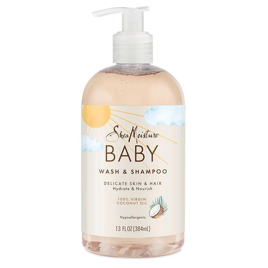 Shea Moisture Baby Wash And Shampoo Hydrate & Nourish 13oz