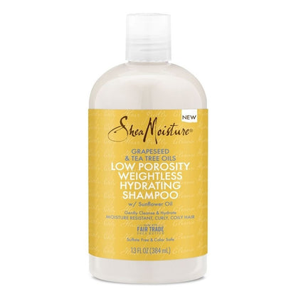 Shea Moisture Low Porosity Shampoo Hydrating 13oz