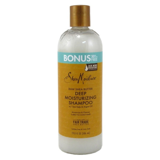 Shea Moisture Raw Shea Shampoo 19.8oz Bonus