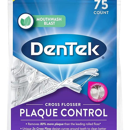 Dentek Cross Flosser Plaque Control
