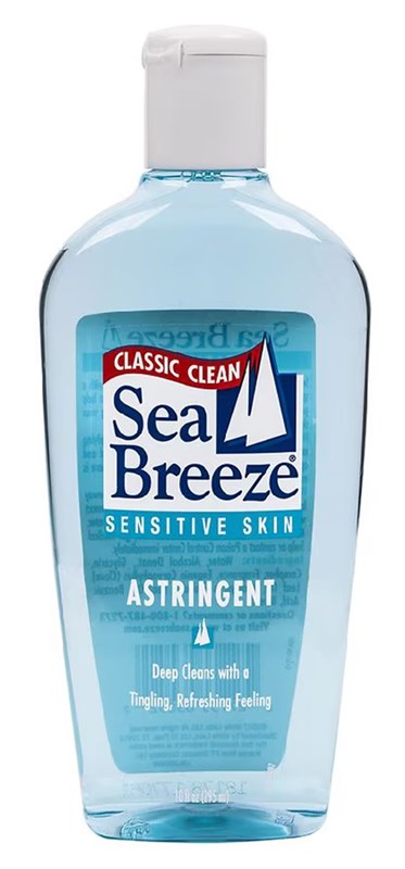 Sea Breeze Astringent Classic Clean Sensitive Skin 10oz