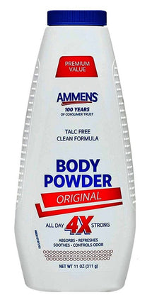 Ammens Body Powder Original Talc Free 11oz