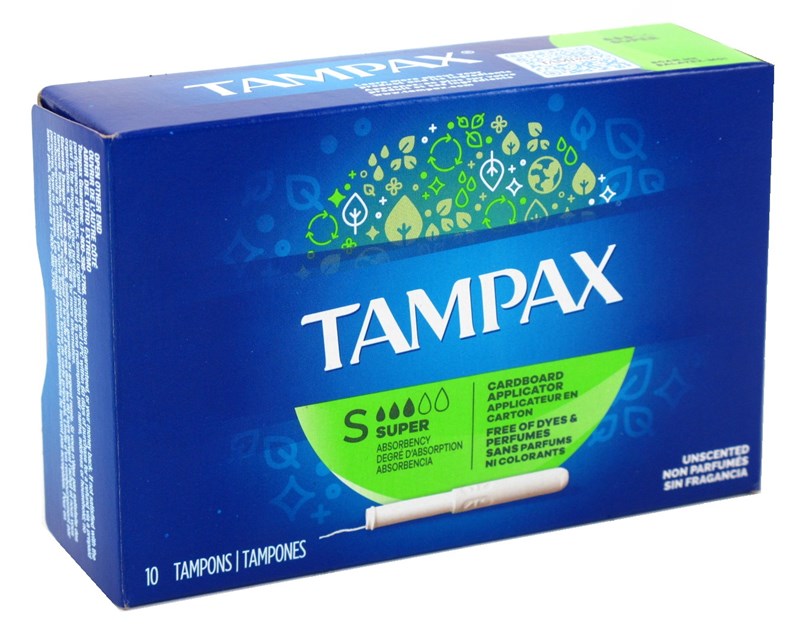 Tampax Tampons Super Unscented