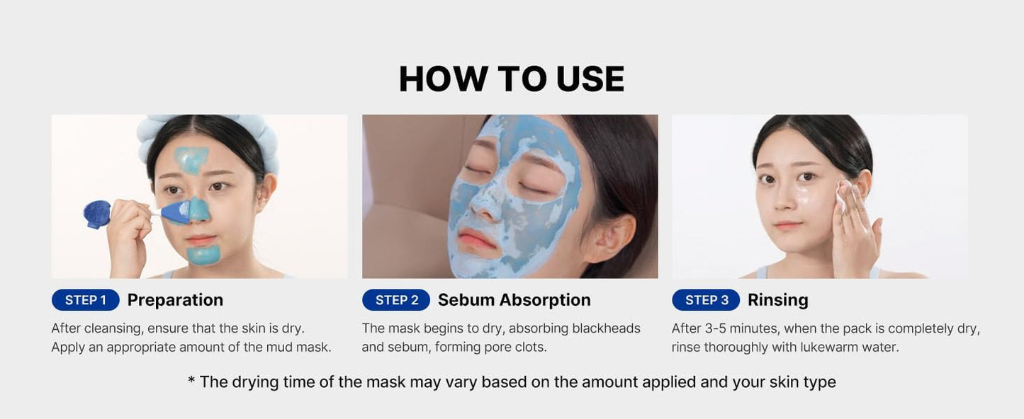 [Medicube] ZERO PORE BLACKHEAD MUD MASK 100g