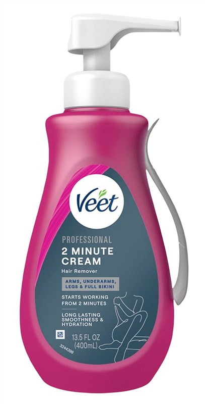 Veet 2 Minute Cream Hair Remover Arms & Legs 13.5oz