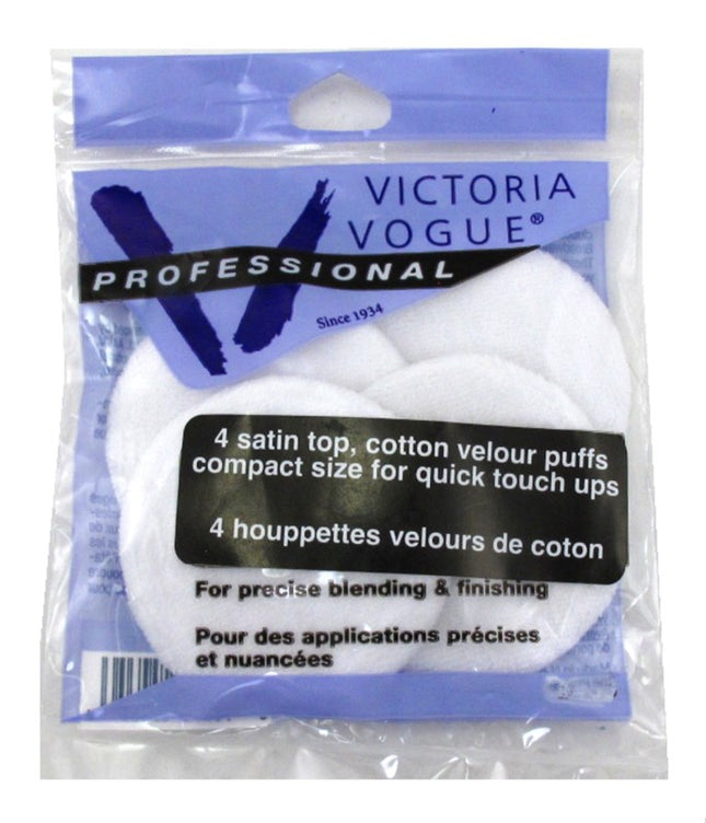 Victoria Vogue #449 Satin Top Cotton Velour Puffs