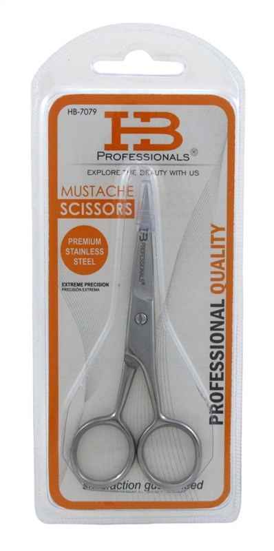 Hb Pro Scissors Mustache (3 Pieces) Stainless Steel
