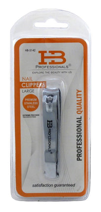 Hb Pro Nail Clippers Large (3 Pieces) Stainless Steel