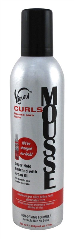 Vigorol Mousse Curl Super Hold 12oz