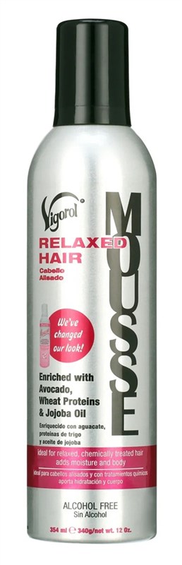 Vigorol Mousse Relaxed Hair 12oz