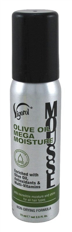 Vigoral Mousse Olive Oil Mega Moisture 2.5oz