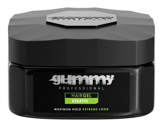 Gummy Hair Gel Maximum Hold Extreme Look Keratin 7.43oz