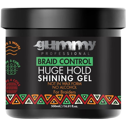Gummy Braid Control Shining Gel 16.9oz