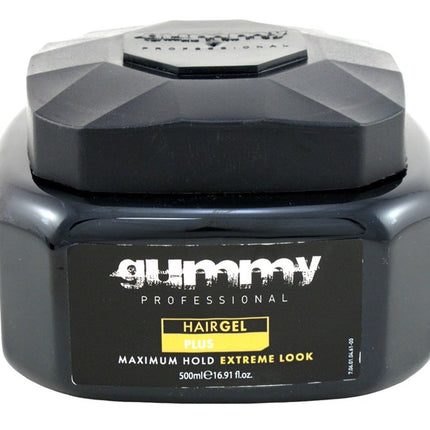 Gummy Hair Gel Maximum Hold Extreme Look Plus 16.9oz