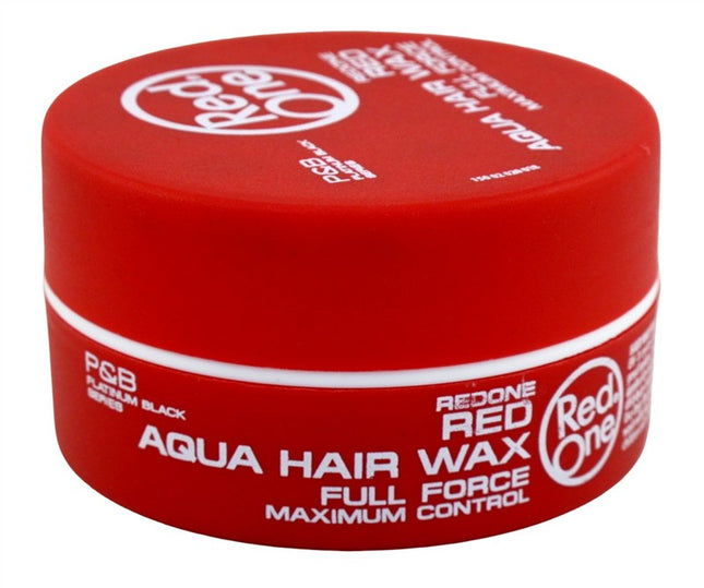 Red One Aqua Hair Gel Wax Red Maximum Control 5.07oz