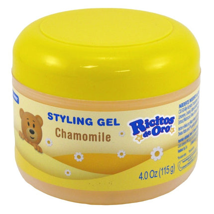 Ricitos De Oro Baby Styling Gel Chamomile 4oz Jar