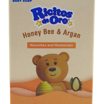 Ricitos De Oro Baby Soap Bar Honey Bee & Argan 3.5oz