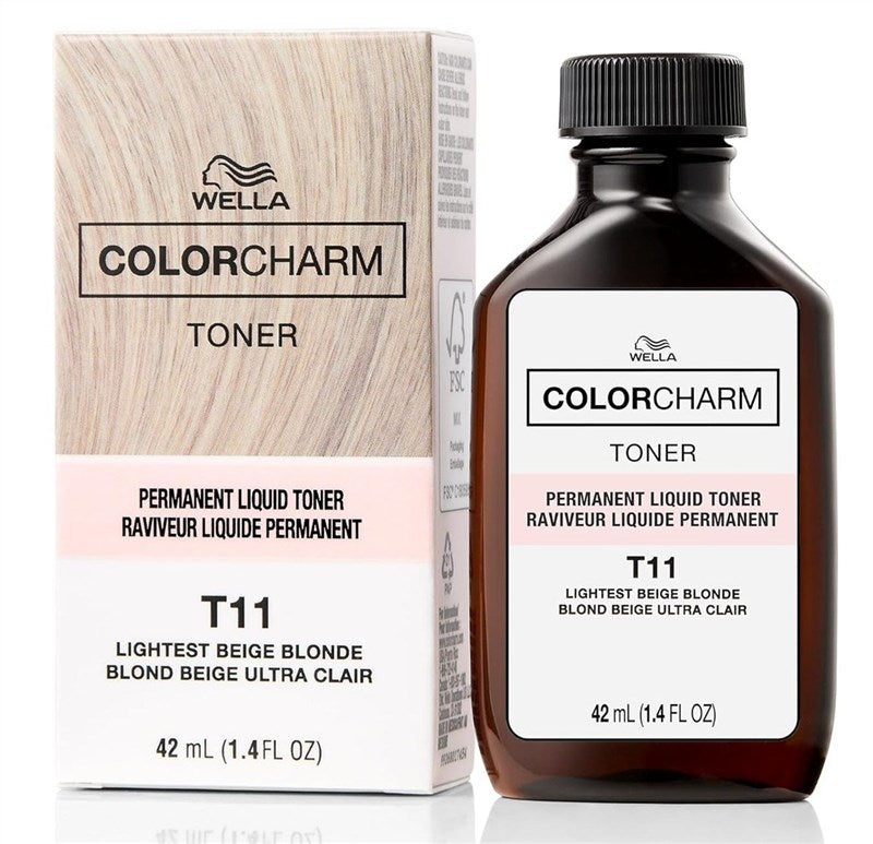 Wella Color Charm Liquid Toner #T11 Lightest Beige Blonde